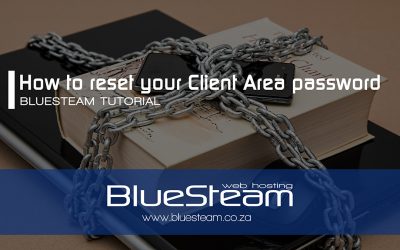 How to reset your Client Area password